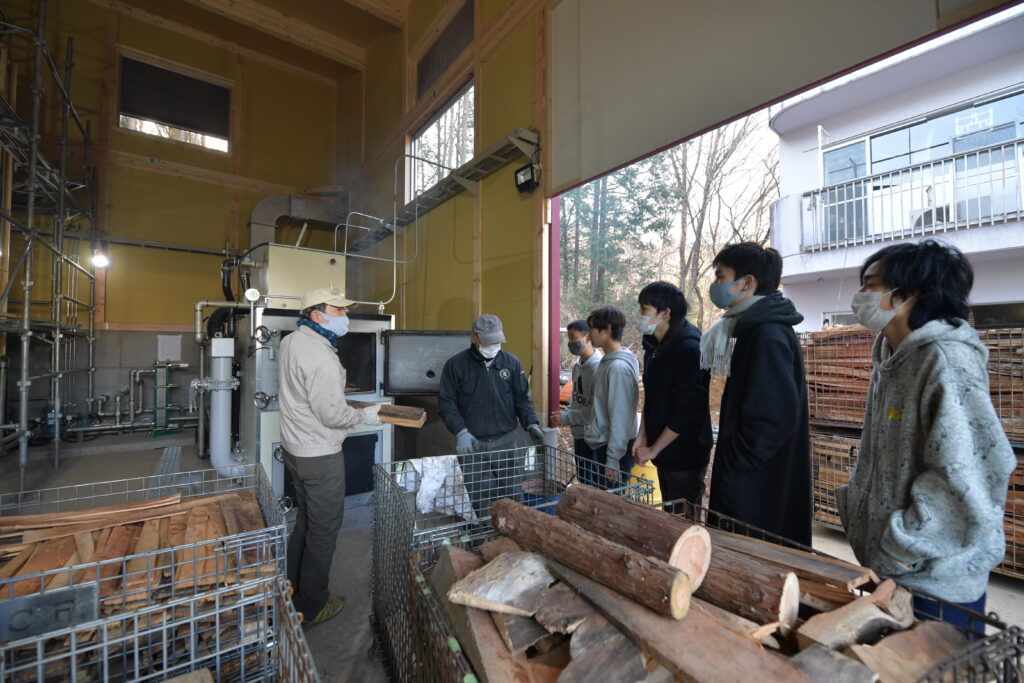 自由の森学園バイオマスボイラー