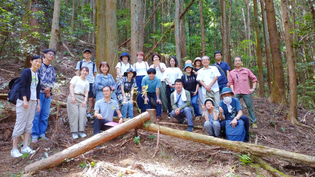 「教育科学研究会全国大会・自由の森学園のESD実践を知るエコツアー」8月8日