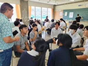 インド（DWPS）交換留学生来校