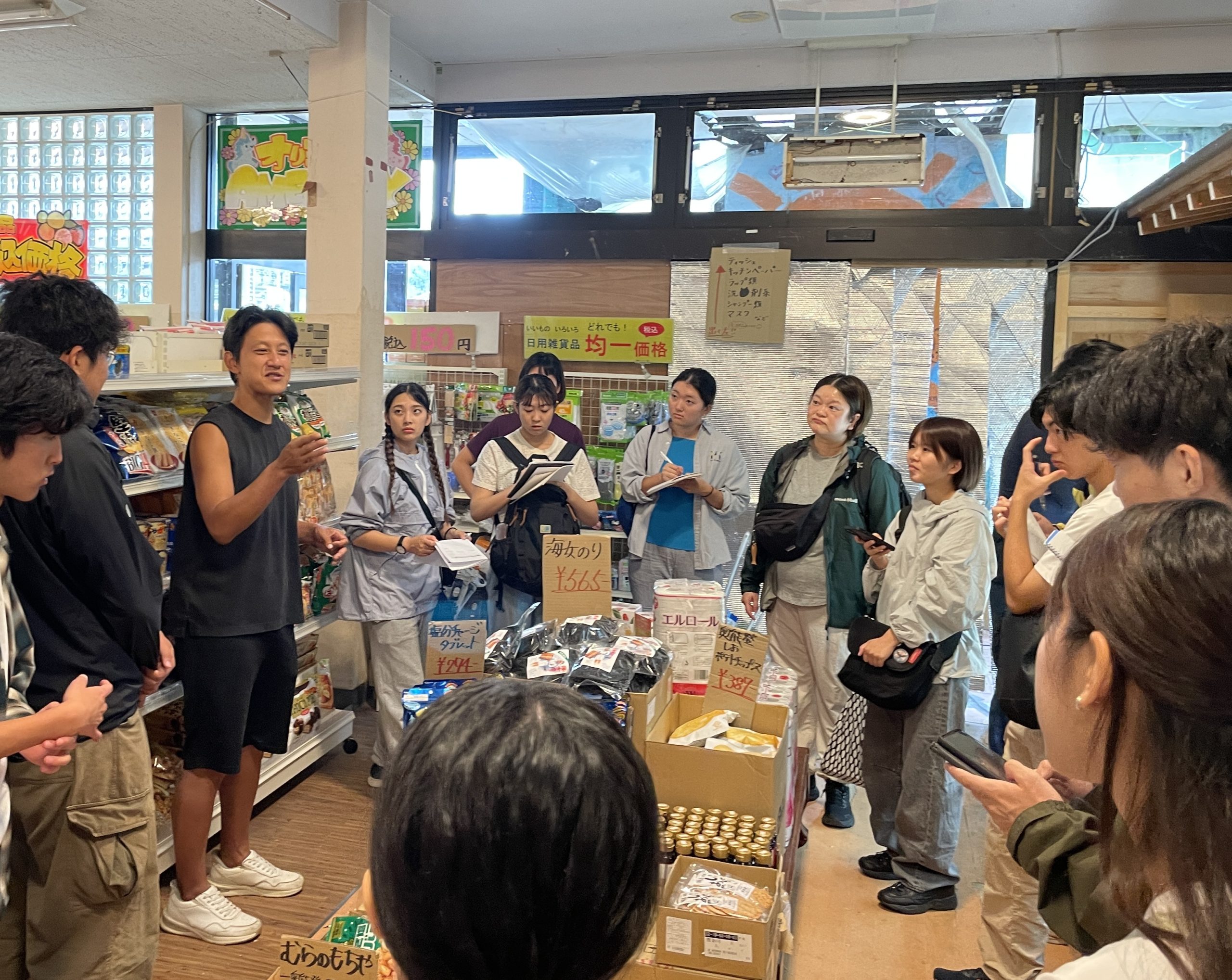 高校選択講座　福祉の現場へ　輪島市町野町の本谷代表にお話を伺いました。