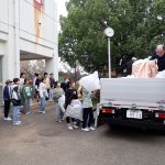 回収ペットボトル搬出