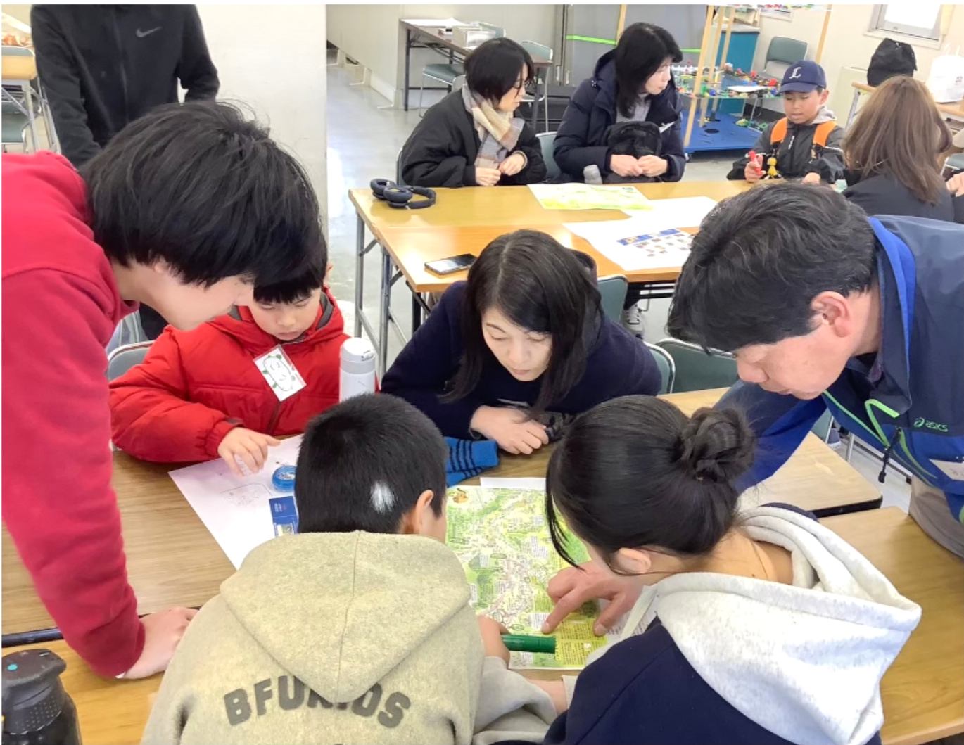 高校選択講座　飯能地域研究　ロゲイニングツアー
